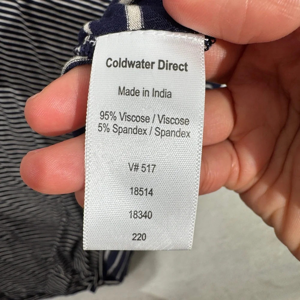 Coldwater Creek navy blue
